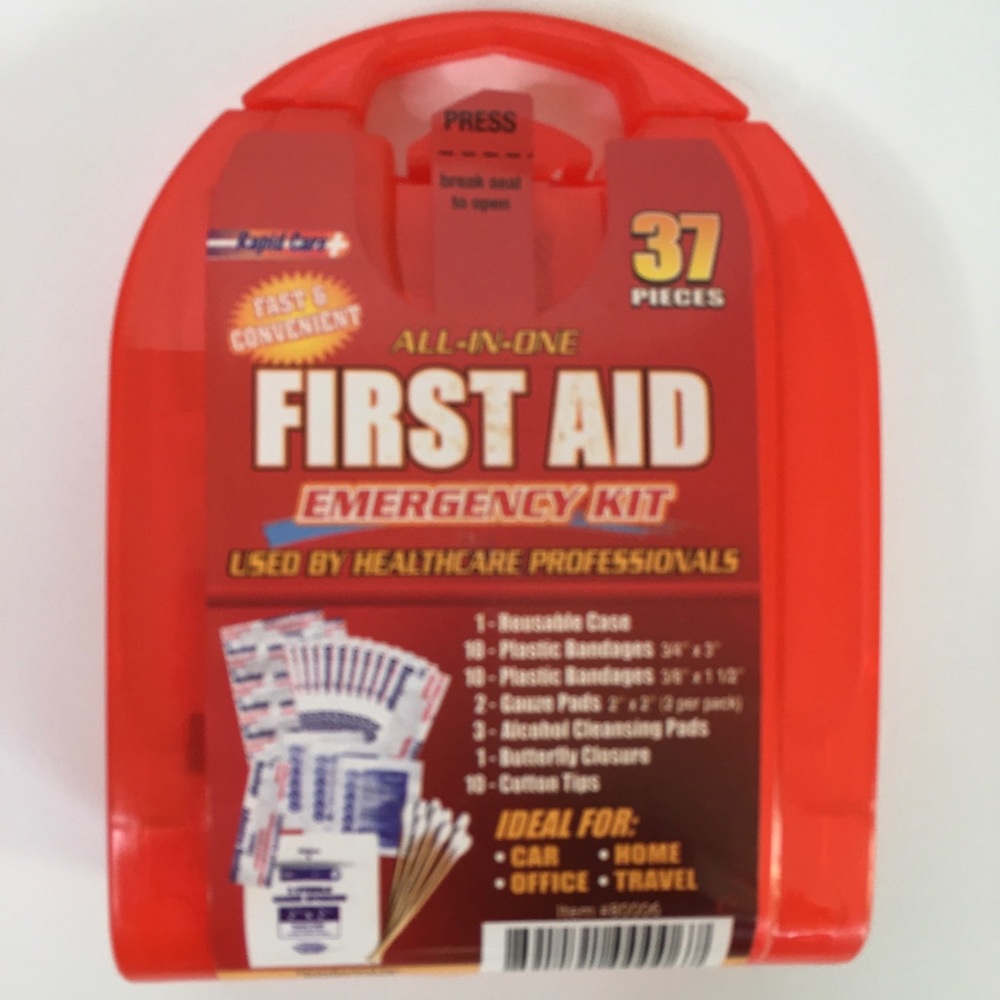 Rapid care First Aid kit - 37 pieces